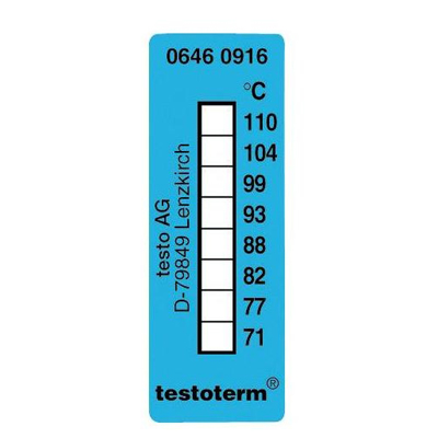 Термоиндикаторы testoterm +71 … +110 °C